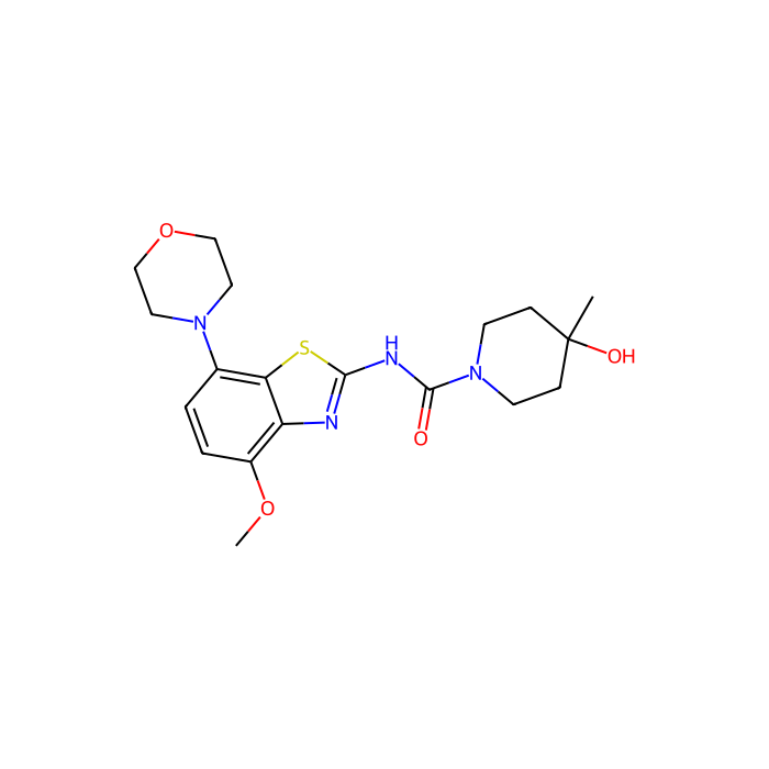 Tozadenant,受体拮抗剂, 腺苷 A2a 受体拮抗剂