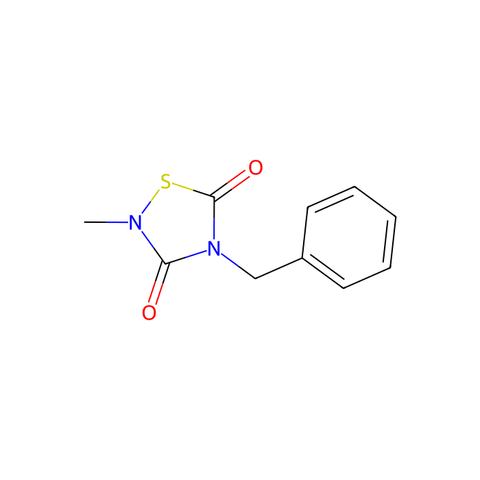 4-苯甲基-2-甲基-1,2,4-噻二唑烷-3,5-二酮, 糖原合酶激酶 3 beta 抑制剂