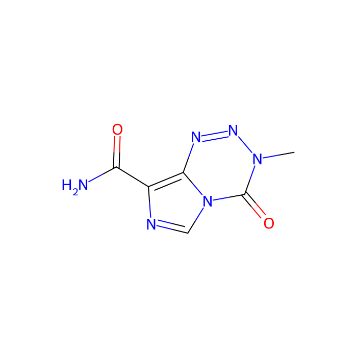 替莫唑胺, DNA 抑制剂