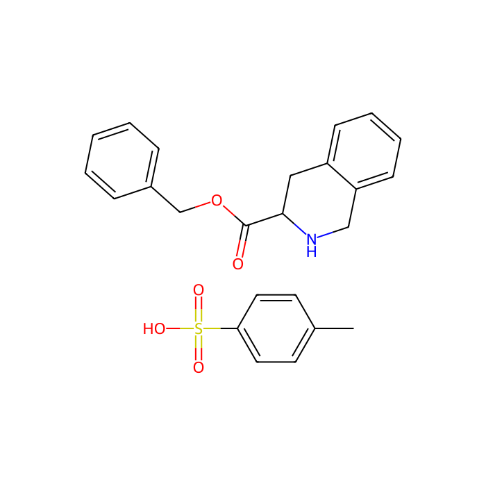 (S)-(-)-1,2,3,4-四氢-3-异喹啉羧酸苄酯 对甲苯磺酸盐