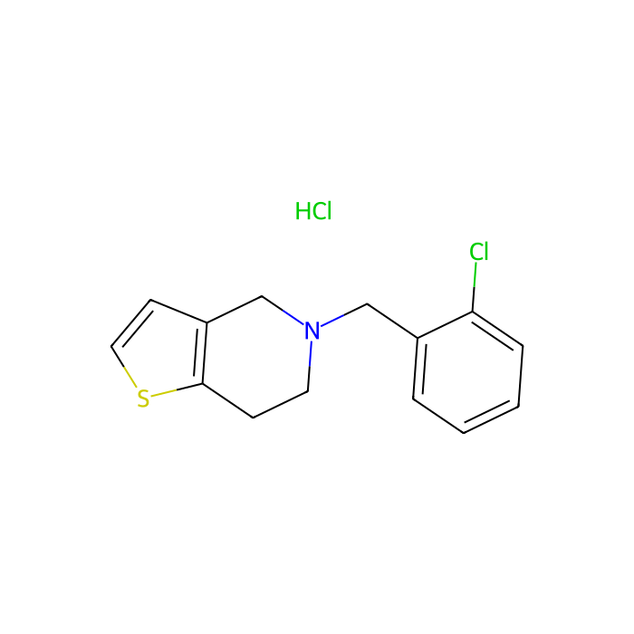 噻氯匹定盐酸盐, 嘌呤能受体 P2Y12 拮抗剂