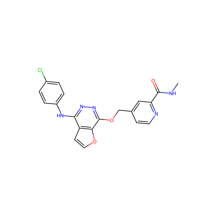 Telatinib,抑制剂, 血管内皮生长因子受体 3 抑制剂