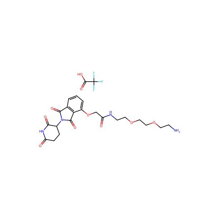 Thalidomide-O-amido-PEG2-C2-NH2 (TFA)