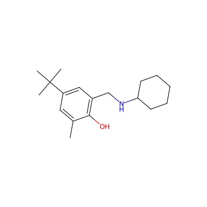 4-Tert-butyl-2-((cyclohexylamino)methyl)-6-methylphenol