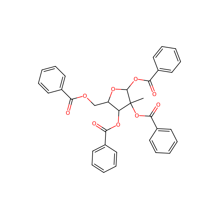 1,2,3,5-四-O-苯甲酰基-2-C-甲基-β-D-呋喃呋喃糖