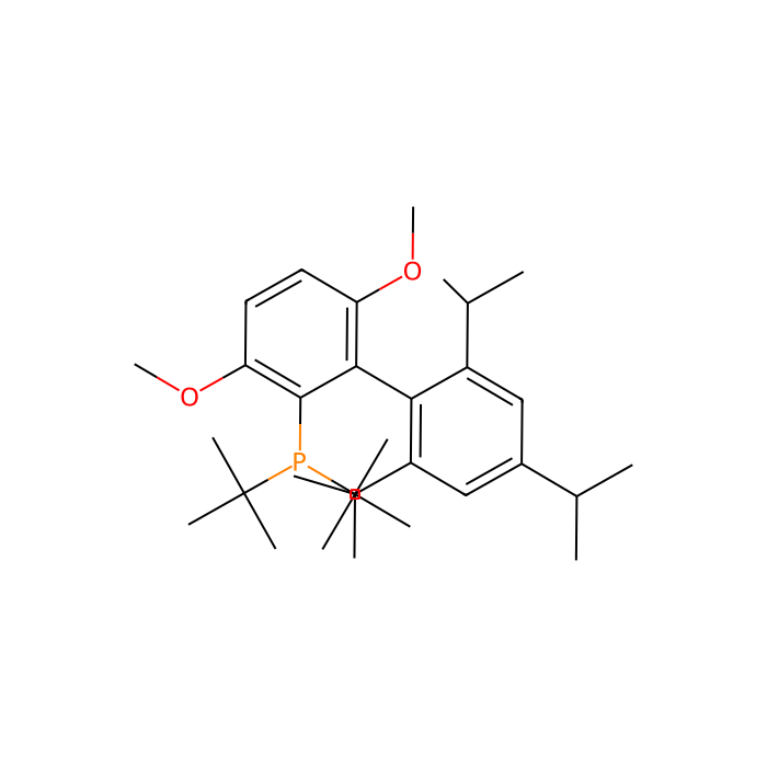 2-二叔丁基膦-2′,4′,6′-三异丙基-3,6-二甲氧基-1,1′-联苯
