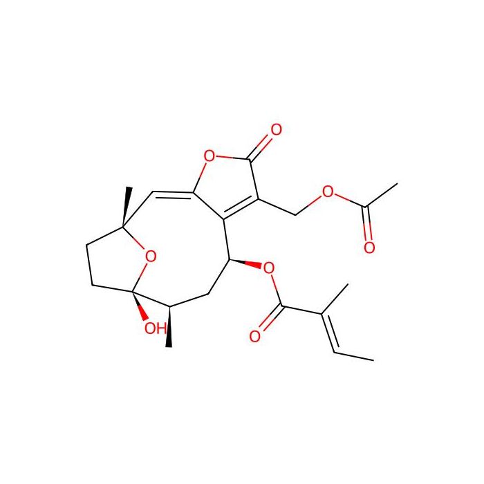 8α-Tigloyloxyhirsutinolide 13-O-acetate