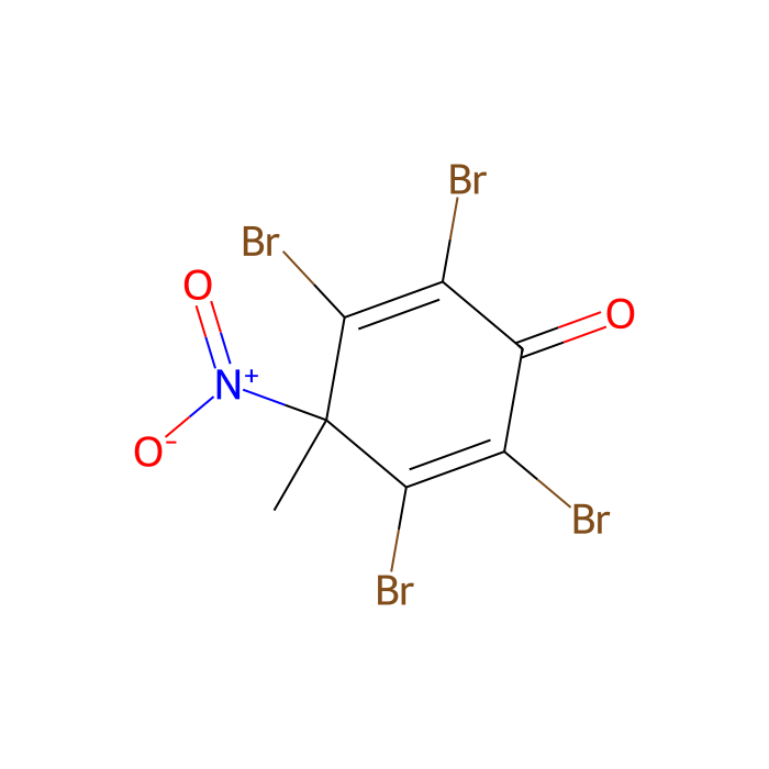 2,3,5,6-四溴-4-甲基-4-硝基-2,5-环己二烯-1-酮