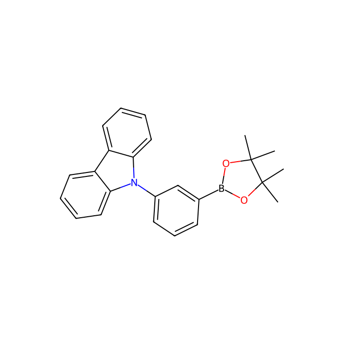 9-[3-(4,4,5,5-四甲基-1,3,2-二氧杂环戊硼烷-2-基)苯基]咔唑