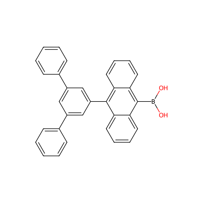 10-(1,1':3',1''-三联苯-5'-基)蒽-9-硼酸 (含有数量不等的酸酐)