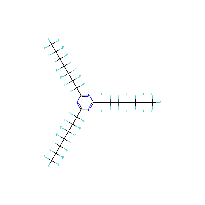 2,4,6-三(十五氟庚基)-1,3,5-三嗪