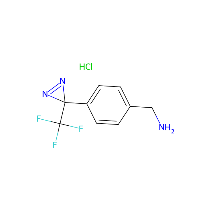 4-[3-(三氟甲基)-3H-双吖丙啶-3-基]苄胺盐酸盐