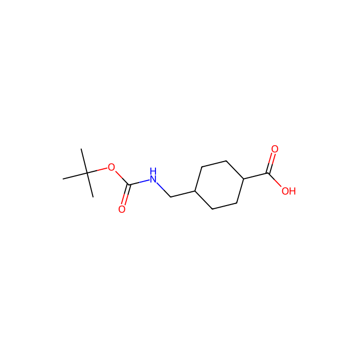 反-4-(叔丁氧羰氨甲基)环己甲酸
