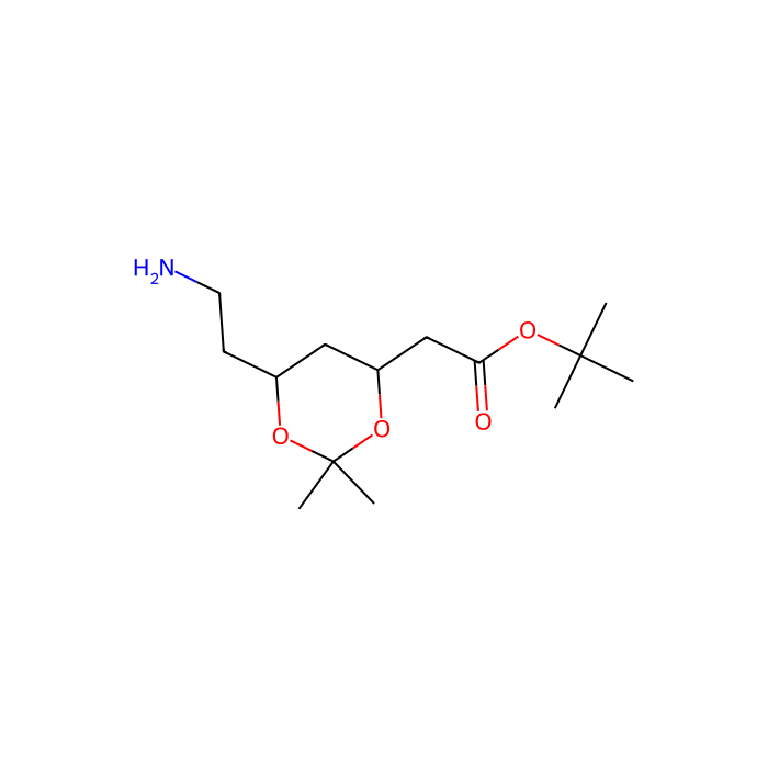 2-[(4R,6R)-6-(2-氨乙基)-2,2-二甲基-1,3-二恶烷-4-基]乙酸叔丁酯