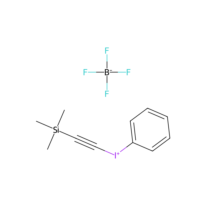 三甲基硅基乙炔基(苯基)碘鎓四氟硼酸