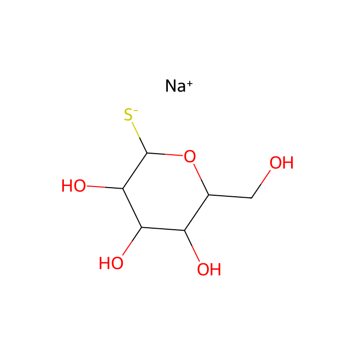 1-硫代-β-D-葡萄糖 钠盐