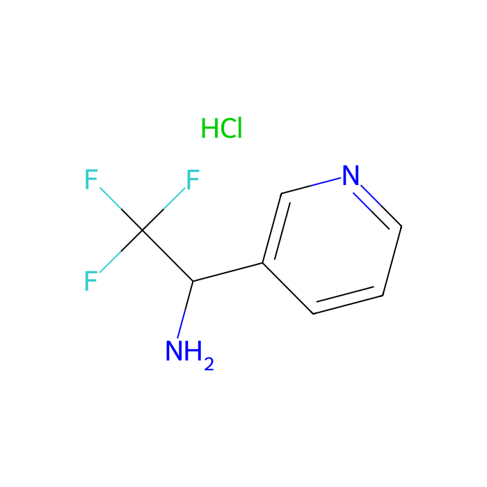 2,2,2-三氟-1-(3-吡啶基)乙胺盐酸盐