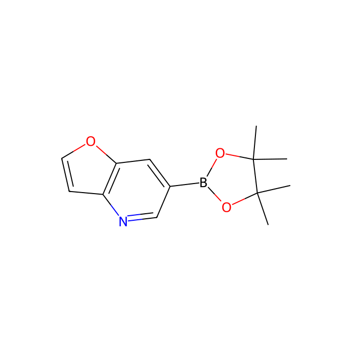 6-(4,4,5,5-四甲基-1,3,2-二氧杂硼烷-2-基)呋喃[3, 2-b] 吡啶