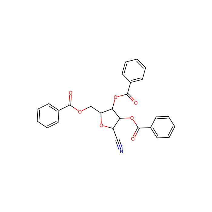 1-氰基-2,3,5-三苯甲酰氧基-β-D-呋喃核糖