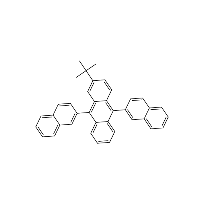 2-叔丁基-9,10-二(萘-2-基)蒽(TBADN)
