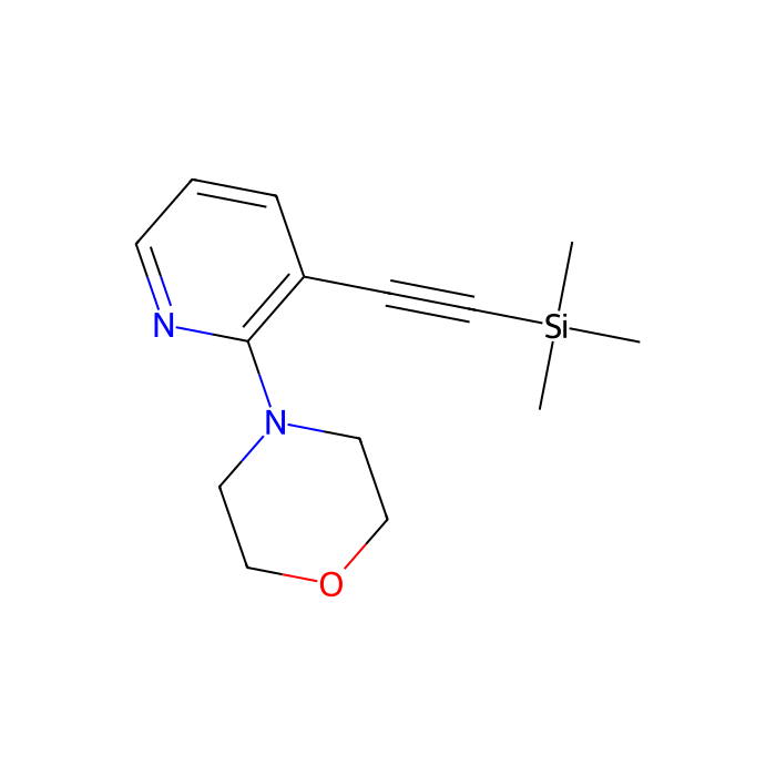 4-(3-三甲基硅烷基乙炔基-吡啶-2-基)-吗啉