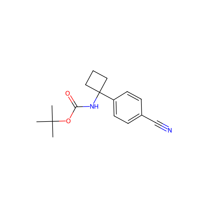 N-[1-(4-氰基苯基)环丁基]氨基甲酸叔丁酯