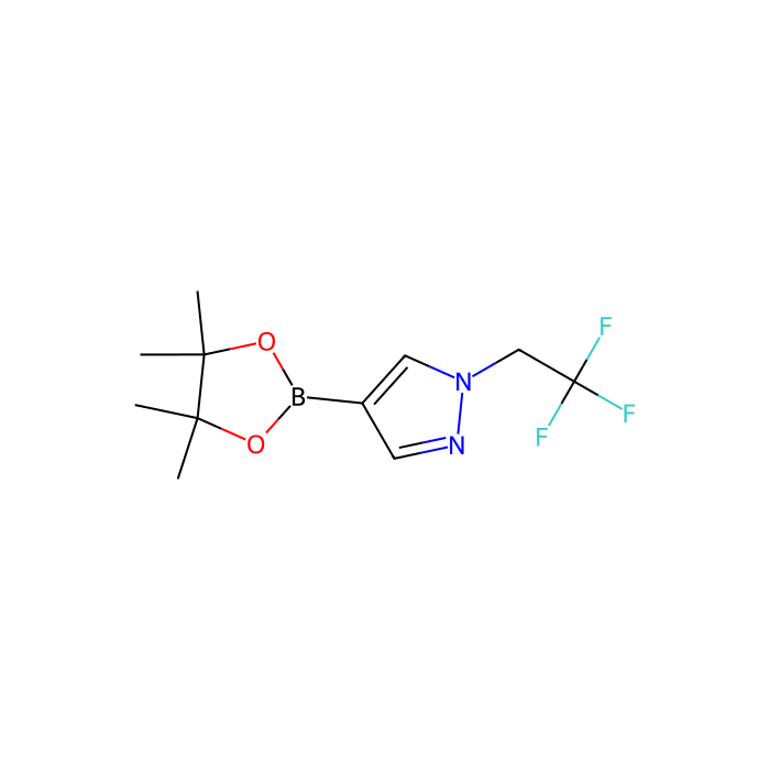 4-(四甲基-1,3,2-二氧杂硼硼烷-2-基)-1-(2,2,2-三氟乙基)-1H-吡唑