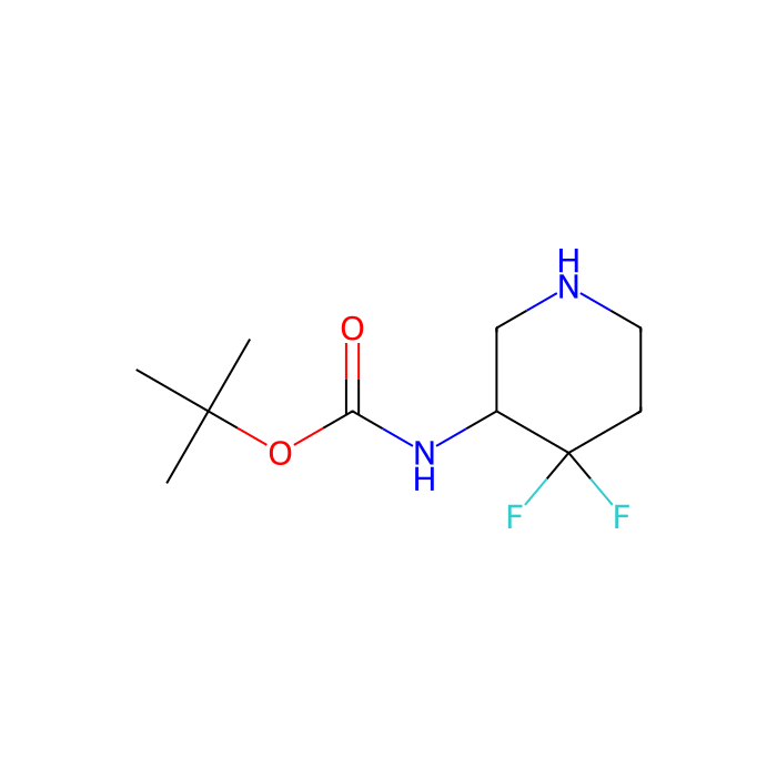 N-(4,4-二氟哌啶-3-基)氨基甲酸叔丁酯