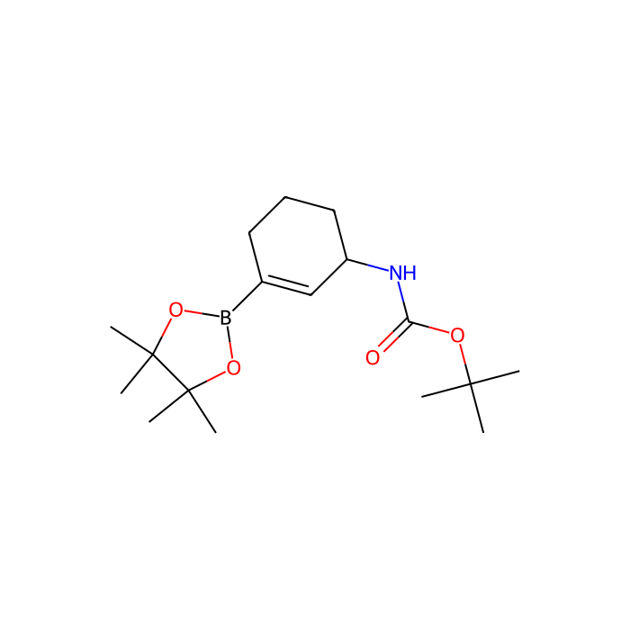 N-[3-(4-(4,4,5,5-四甲基-1,3,2-二氧杂硼硼烷-2-基)环己-2-烯-1-基]氨基甲酸酯
