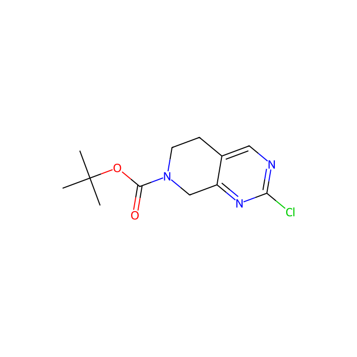 2-氯-5H,6H,7H,8H-吡啶[3,4-d]嘧啶-7-羧酸叔丁酯