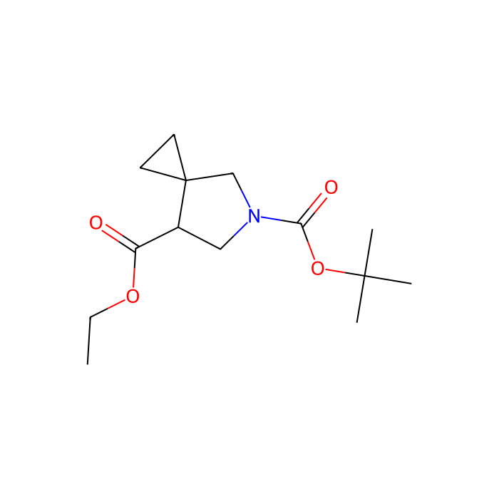 5-叔丁基7-乙基5-氮杂螺[2.4]庚烷-5,7-二羧酸酯