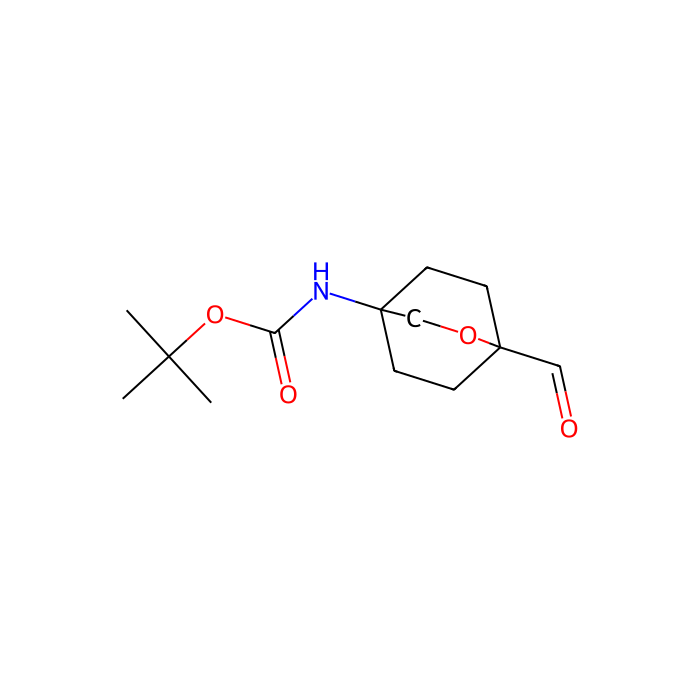 N-{1-甲酰基-2-氧杂双环[2.2.2]辛烷-4​​-基}氨基甲酸叔丁酯