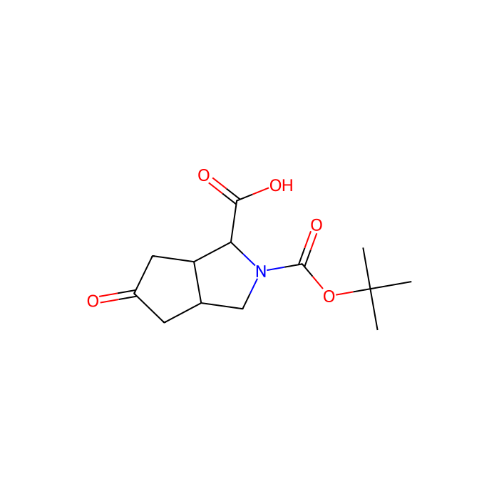 2-[((叔丁氧基)羰基] -5-氧-八氢环戊[c]吡咯-1-羧酸