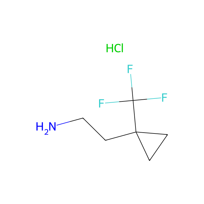 2-[1-(三氟甲基)环丙基]乙-1-胺盐酸盐
