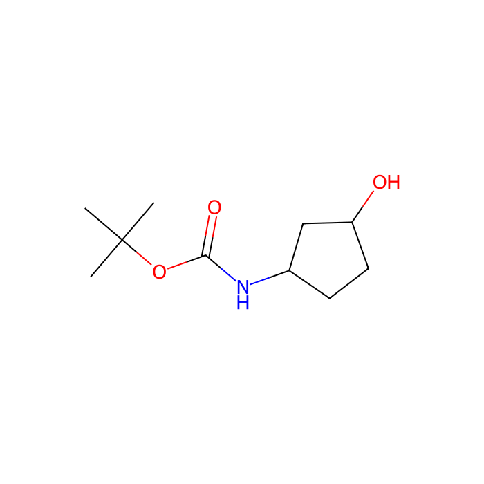 N-[(1S,3R)-3-羟基环戊基]氨基甲酸叔丁酯