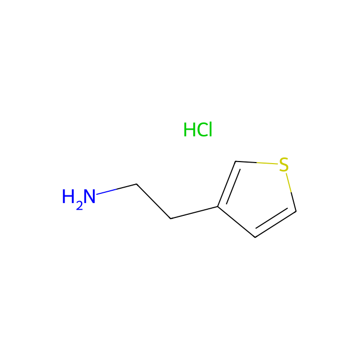 2-(噻吩-3-基)乙-1-胺盐酸盐
