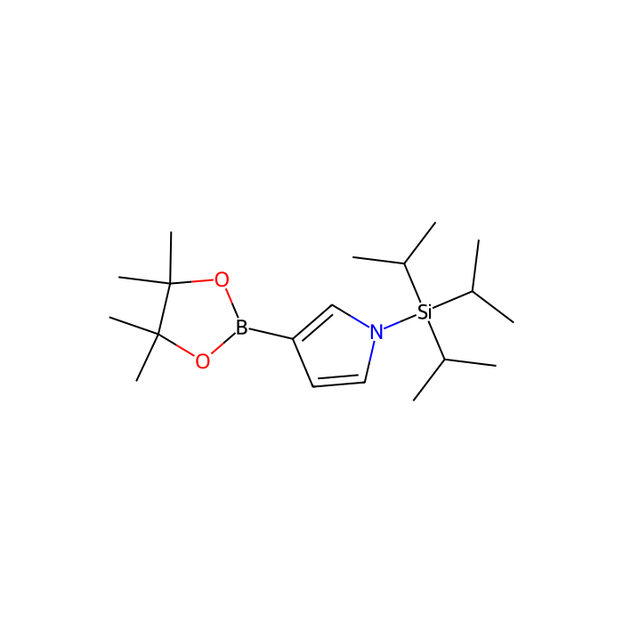 3-(4,4,5,5-四甲基-1,3,2-二氧杂环戊硼烷-2-基)-1-[三(1-甲基乙基)甲硅烷基]-1H-吡咯