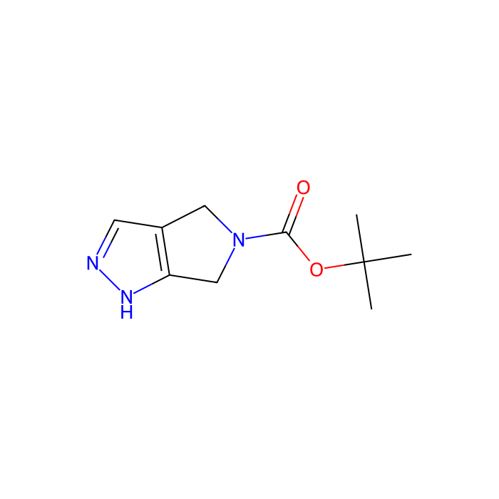 叔丁基1H,4H,5H,6H-吡咯并[3,4-c]吡唑-5-羧酸酯