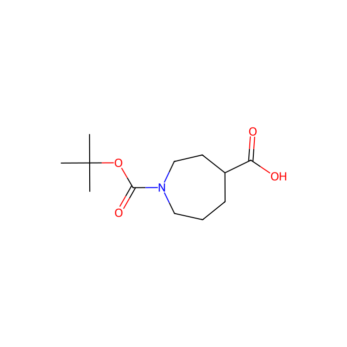 1-[((叔丁氧基)羰基]氮杂环庚烷-4-羧酸