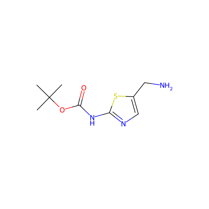 N-[5-(氨基甲基)-1,3-噻唑-2-基]氨基甲酸叔丁酯