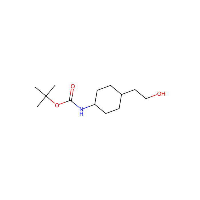 反式-1-(Boc-氨基)-4-(2-羟乙基)环己烷