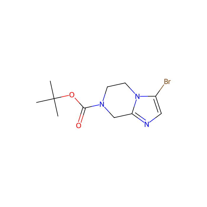 3-溴-5,6-二氢咪唑并[1,2-A]吡嗪-7(8H)-甲酸叔丁酯