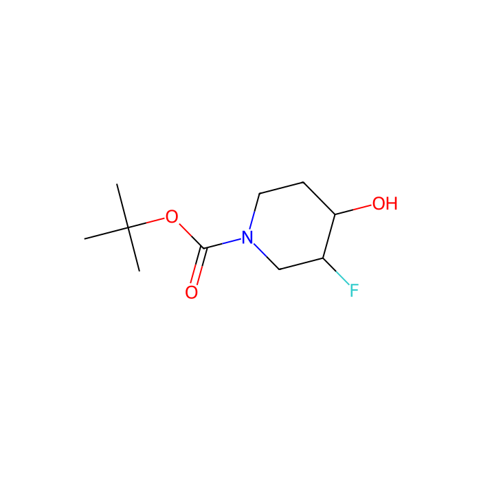 3-氟-4-羟基哌啶-1-羧酸叔丁酯(异构体混合物)
