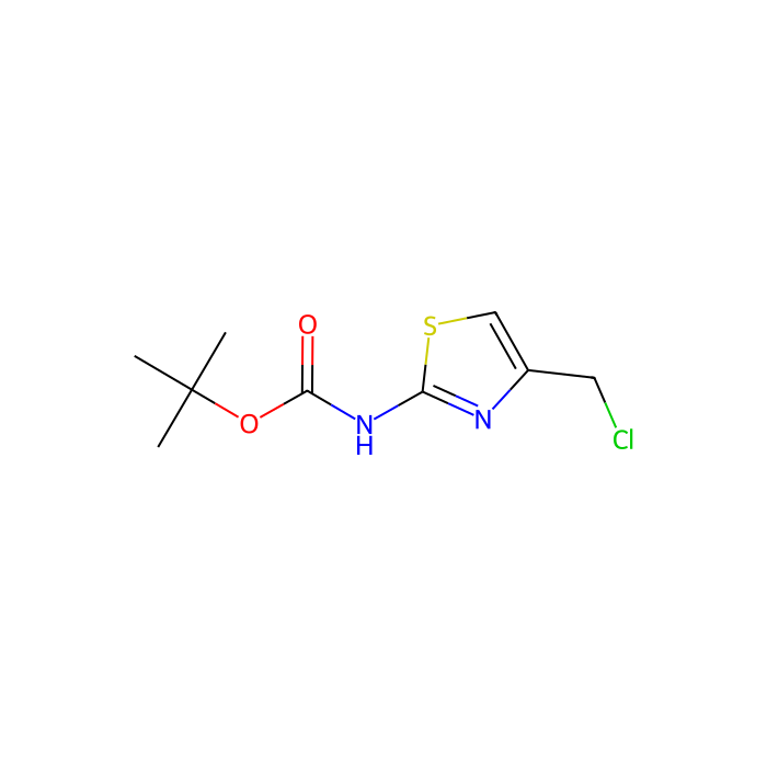 4-(氯甲基)噻唑-2-基氨基甲酸叔丁酯
