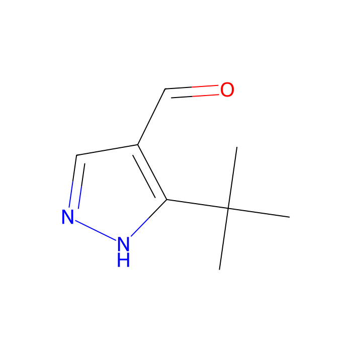 3-(叔丁基)-1H-吡唑-4-甲醛