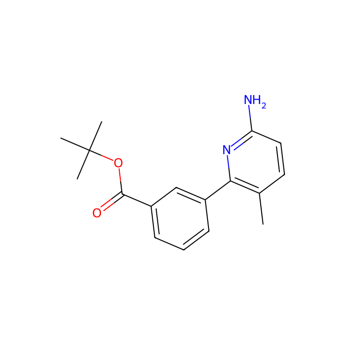 3-(6-氨基-3-甲基吡啶-2-基)苯甲酸叔丁酯