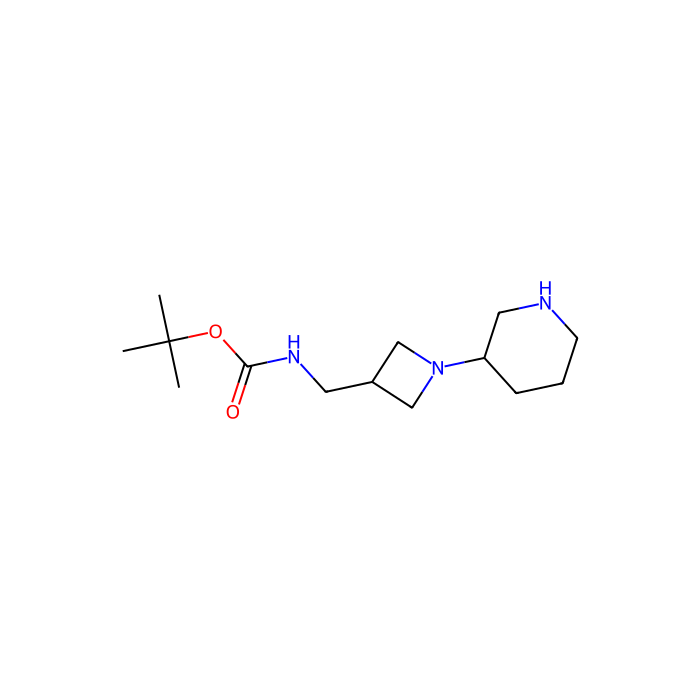 (1-哌啶-3-基-氮杂啶-3-甲基)-氨基甲酸叔丁酯