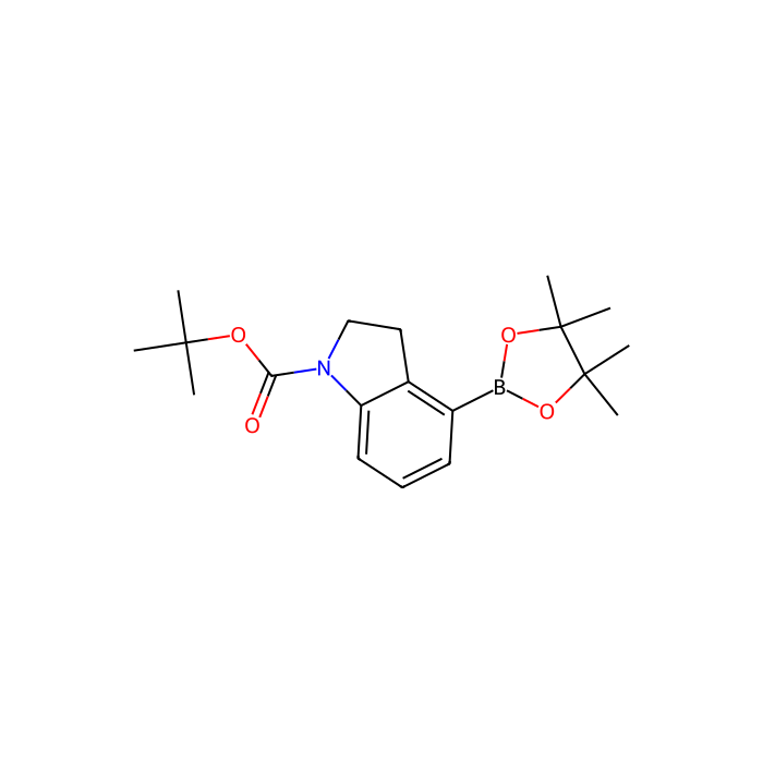 4-(4,4,5,5-四甲基-1,3,2-二噁硼烷-2-基)吲哚啉-1-羧酸叔丁酯