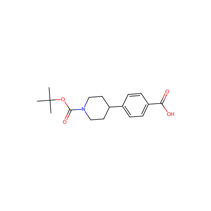 1-Boc-4-(4'-羧基苯基)哌啶