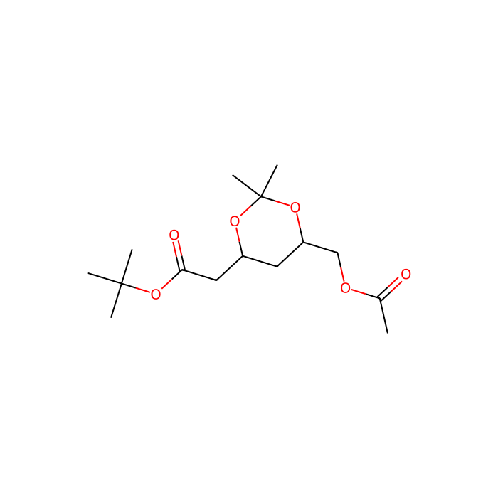 (4R-cis)-6-[(乙酰氧基)甲基]-2,2-二甲基-1,3-二氧六环-4-乙酸叔丁酯